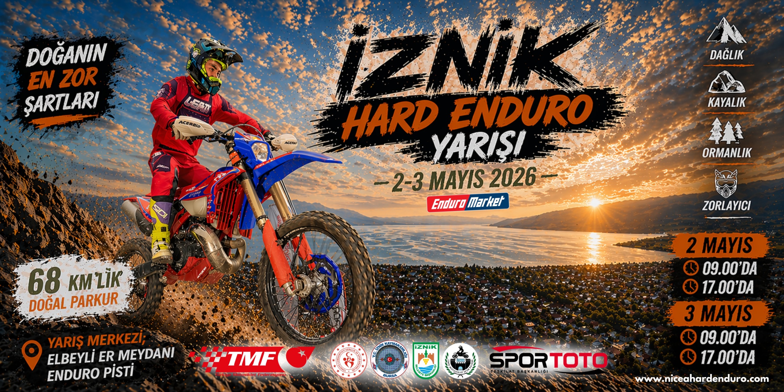 İznik’te Adrenalin Zirvesi Hard Enduro Heyecanı!